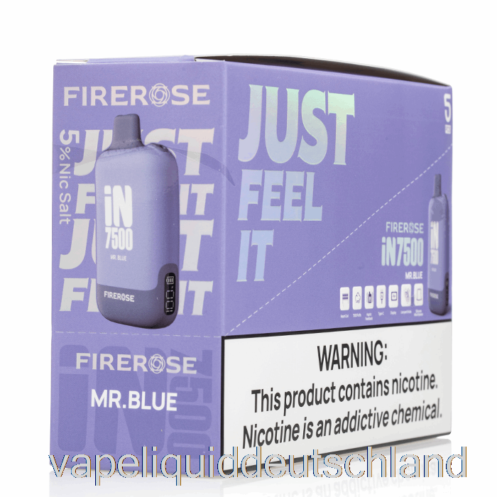 [5er-Pack] Firerose In7500 Einweg-Vaporizer Deutschland